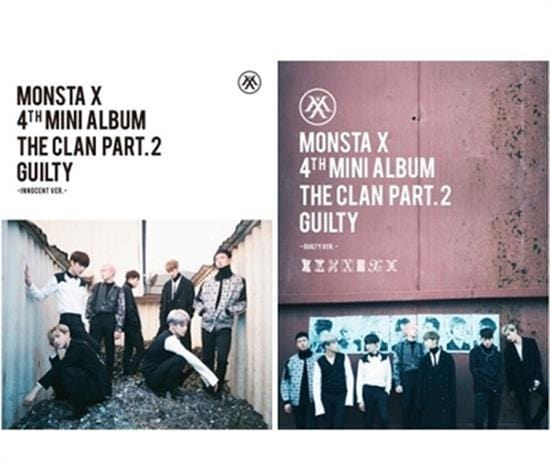 MUSIC PLAZA CD Guilty Ver. MONSTA X | 몬스타 엑스 | 4th Mini Album - The Clan 2.5 PART. 2