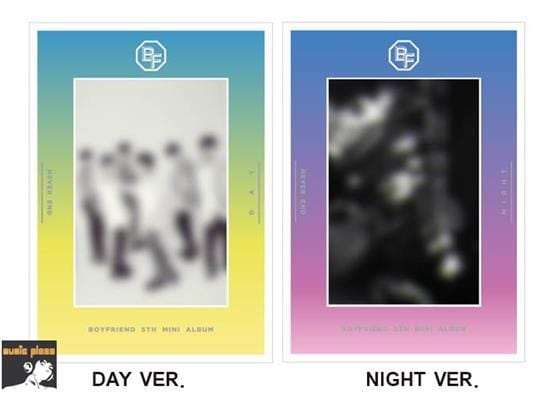 MUSIC PLAZA CD DAY VER. Boyfriend | 보이프렌드 | 5TH MINI ALBUM - NEVER END