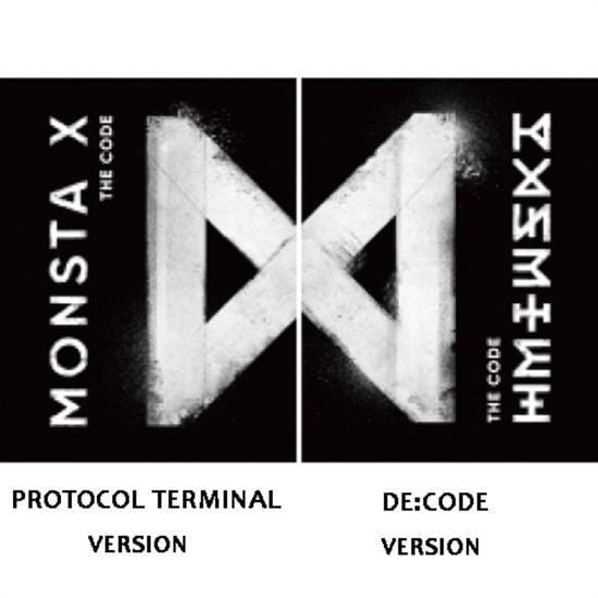 MUSIC PLAZA CD Protocol Terminal Ver. Monsta X | 몬스타 엑스 | 5TH MINI ALBUM  - THE CODE