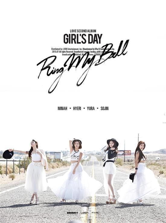 MUSIC PLAZA CD Girl's Day | 걸스데이 |  2nd Album - Love [Group Ver] CD+104P Photobook