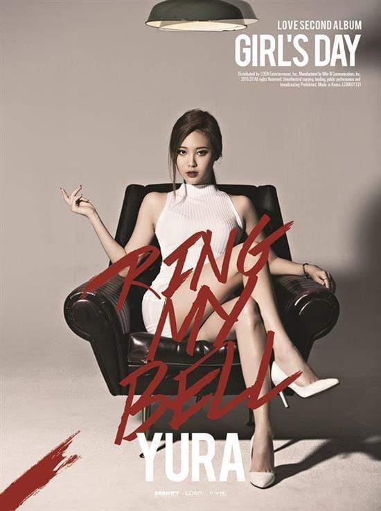 MUSIC PLAZA CD Girl's Day | 걸스데이 | 2ND ALBUM - LOVE YURA Version + PHOTO BOOK(96P.)