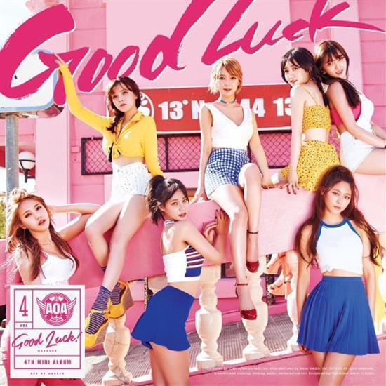 MUSIC PLAZA CD AOA | 에이오에이 | 4th Mini Album - Good Luck Weekend [B VER.]