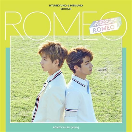 MUSIC PLAZA CD 로미오 | ROMEOMIRO / 3RD MINI ALBUMHYUNKYUNG&MINSUNG EDITION