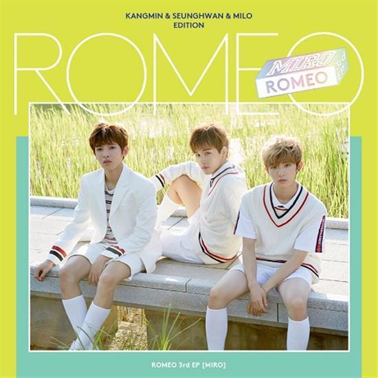 MUSIC PLAZA CD 로미오 | ROMEOMIRO / 3RD MINI ALBUMKANGMIN&SEUNGHWAN&MILO EDITION
