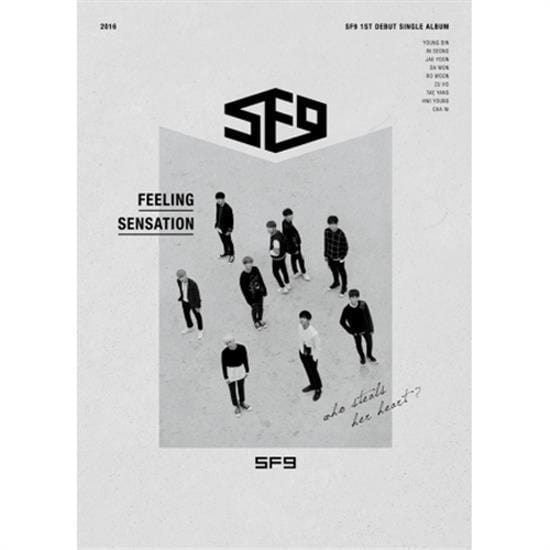 MUSIC PLAZA CD <strong>에스에프나인 | SF9</strong><br/>1ST DEBUT SINGLE ALBUM<br/>FEELING SENSATION