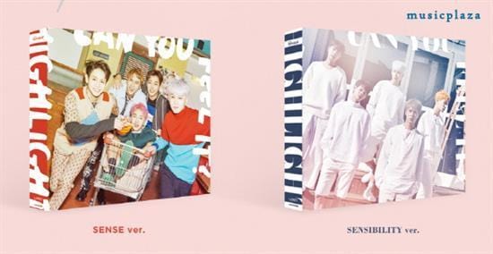 MUSIC PLAZA CD SENSE VER. Highlight | 하이라이트 | 1st Mini Album - Can You Feel It?