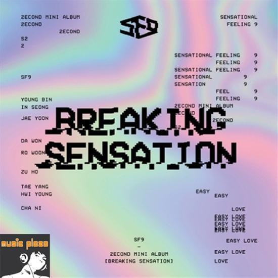 MUSIC PLAZA CD SF9 | 에스에프나인 | 2nd Mini Album - Breaking Sensation