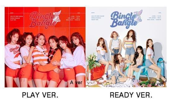 MUSIC PLAZA CD AOA | 에이오에이 | 5th Mini Album - Bingle Bangle [PLAY+READY ver.] - 2CD Set