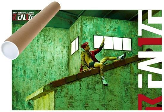 MUSIC PLAZA Poster 라비 | RAVI<br/>R.EAL1ZE<br/>POSTER ONLY