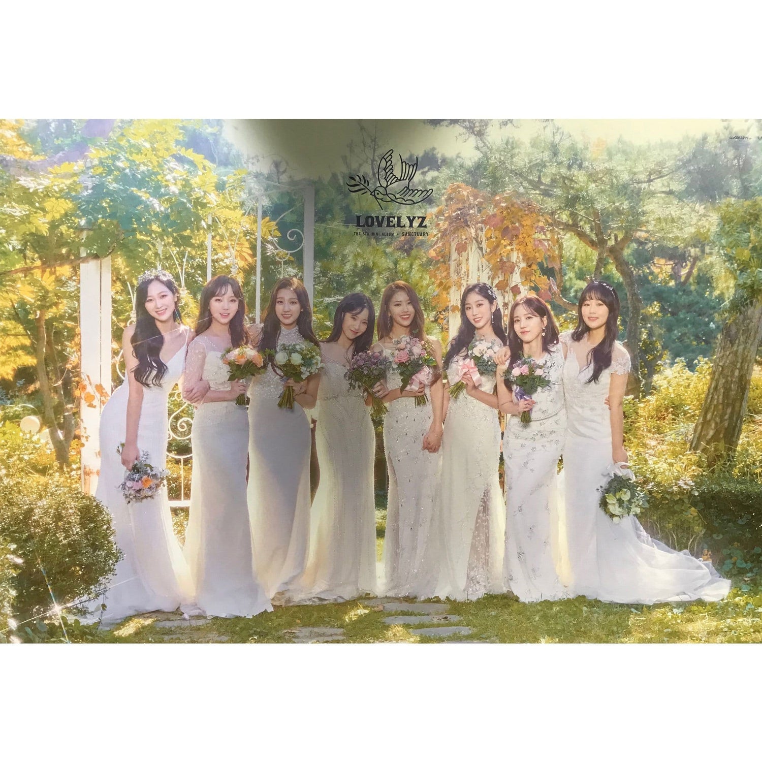 MUSIC PLAZA Poster B. ver 러블리즈 | LOVELYZ | 5TH MINI ALBUM - SANCTUARY | POSTER