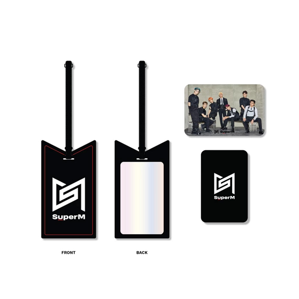 SUPER M LUGGAGE TAG+PHOTOCARD | OFFICIAL MD