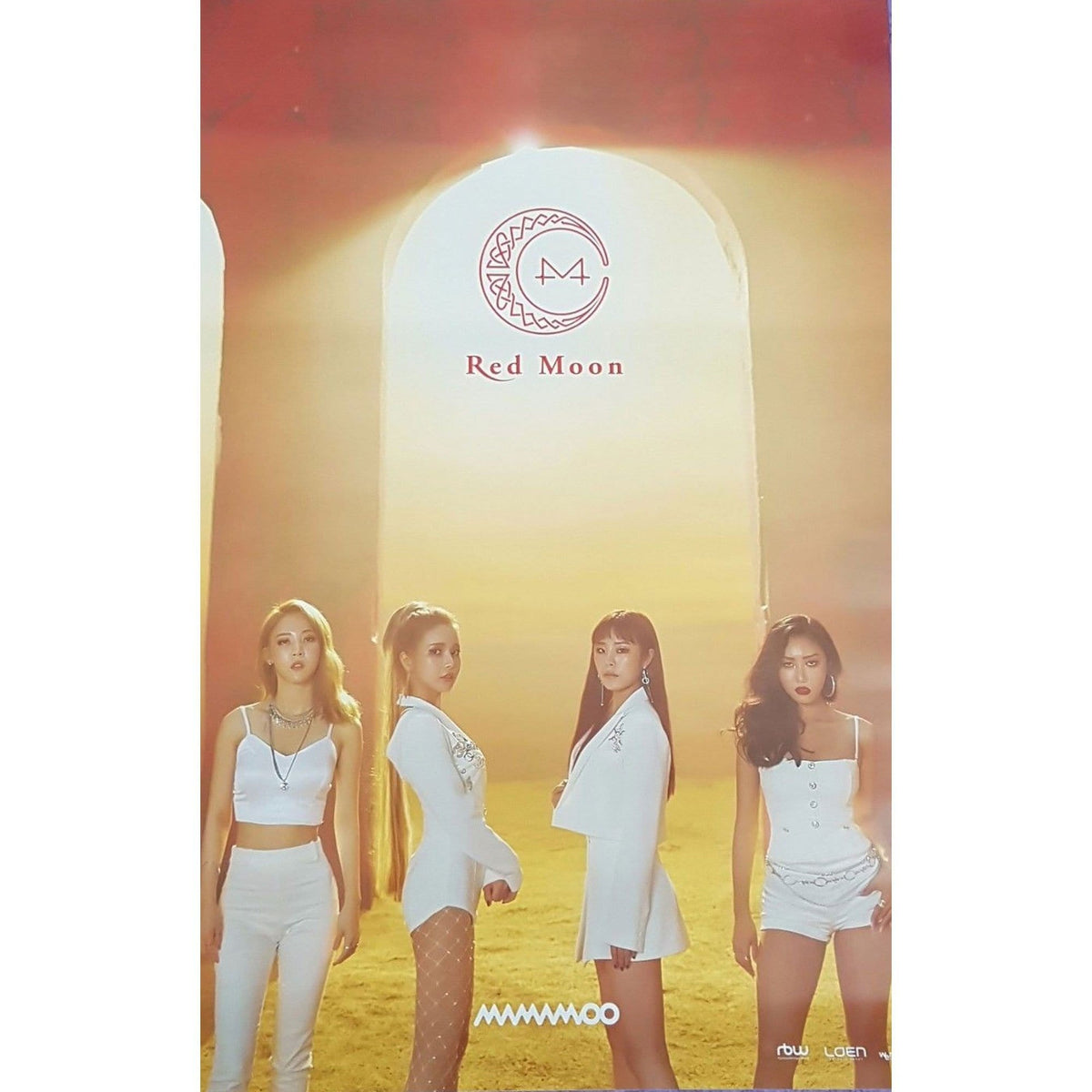 MUSIC PLAZA Poster 마마무 | MAMAMOO | RED MOON POSTER
