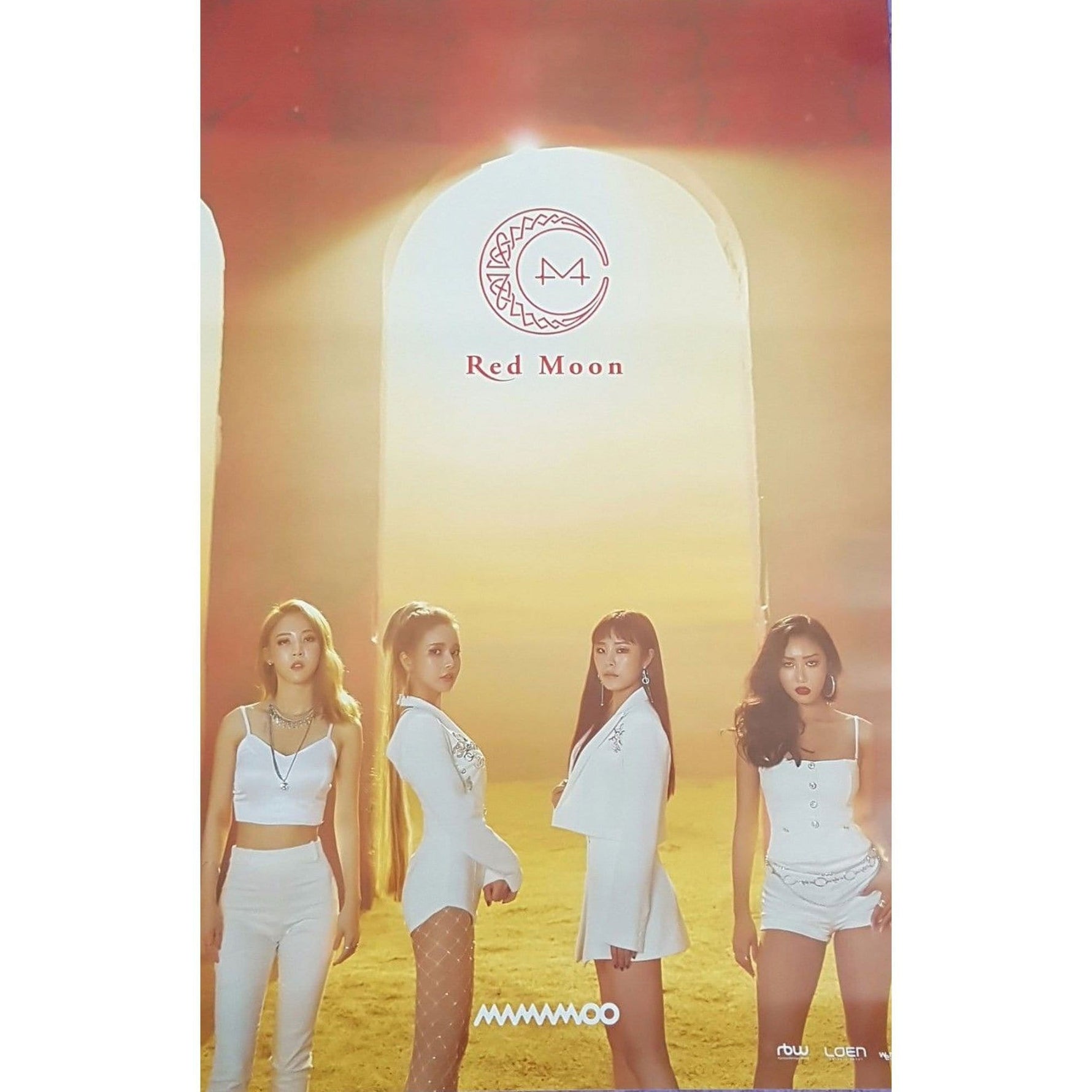 MUSIC PLAZA Poster 마마무 | MAMAMOO | RED MOON POSTER