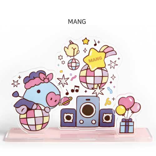 BT21 [ PARTY ] ACRYLIC STAND CALENDAR - Music Plaza