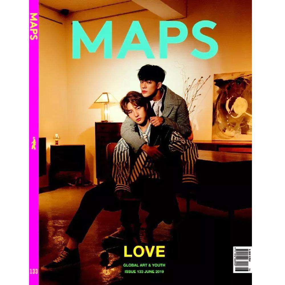 MUSIC PLAZA Magazine 맵스 | MAPS 2019-6 ISSUE 133 [ COVER- JENO& RENJUN ] MAGAZINE