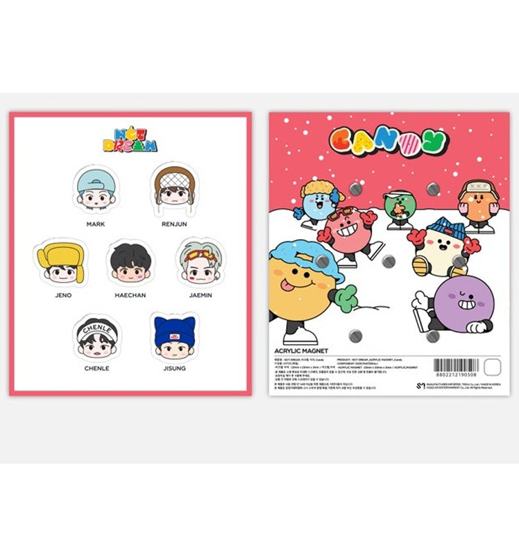 엔시티드림 | NCT DREAM [ CANDY ] ACRYLIC MAGNET