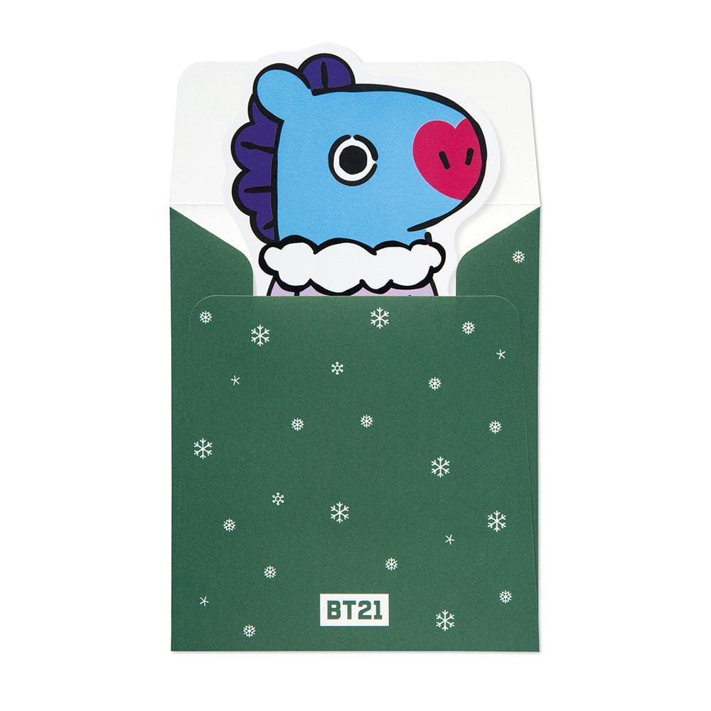 MUSIC PLAZA Goods WINTER BT21 [ MANG ] MESSAGE CARD