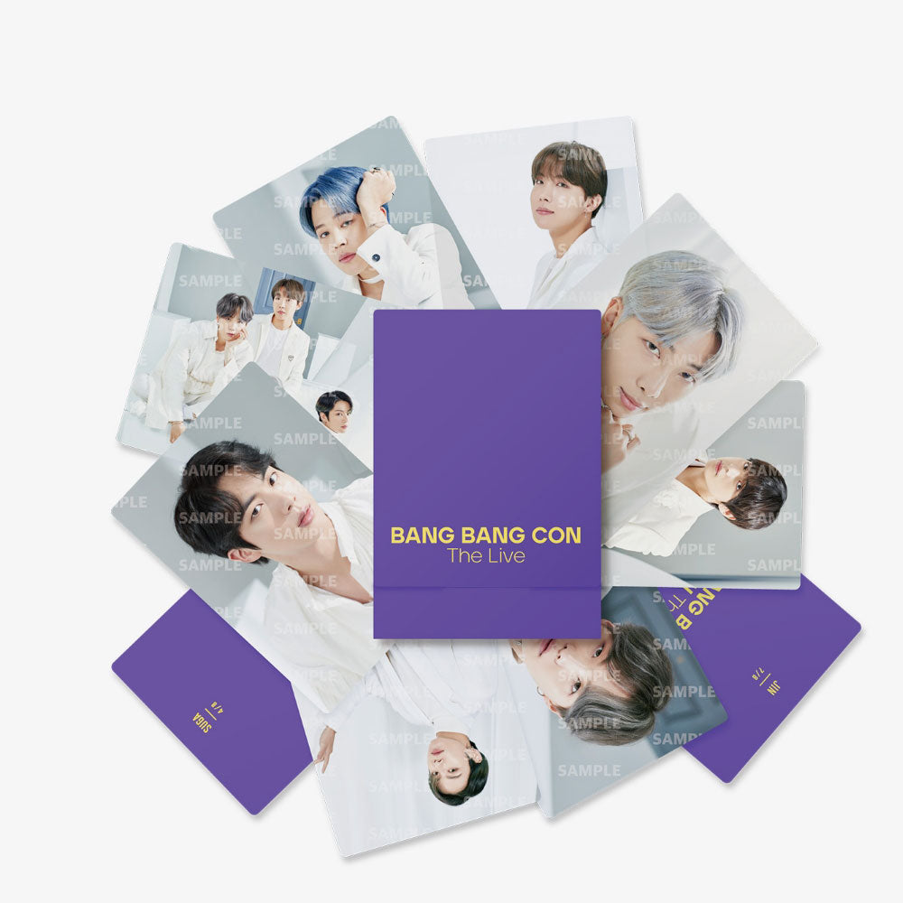 방탄소년단 | BTS [ BANG BANG CON : THE LIVE ] MINI PHOTO CARD SET