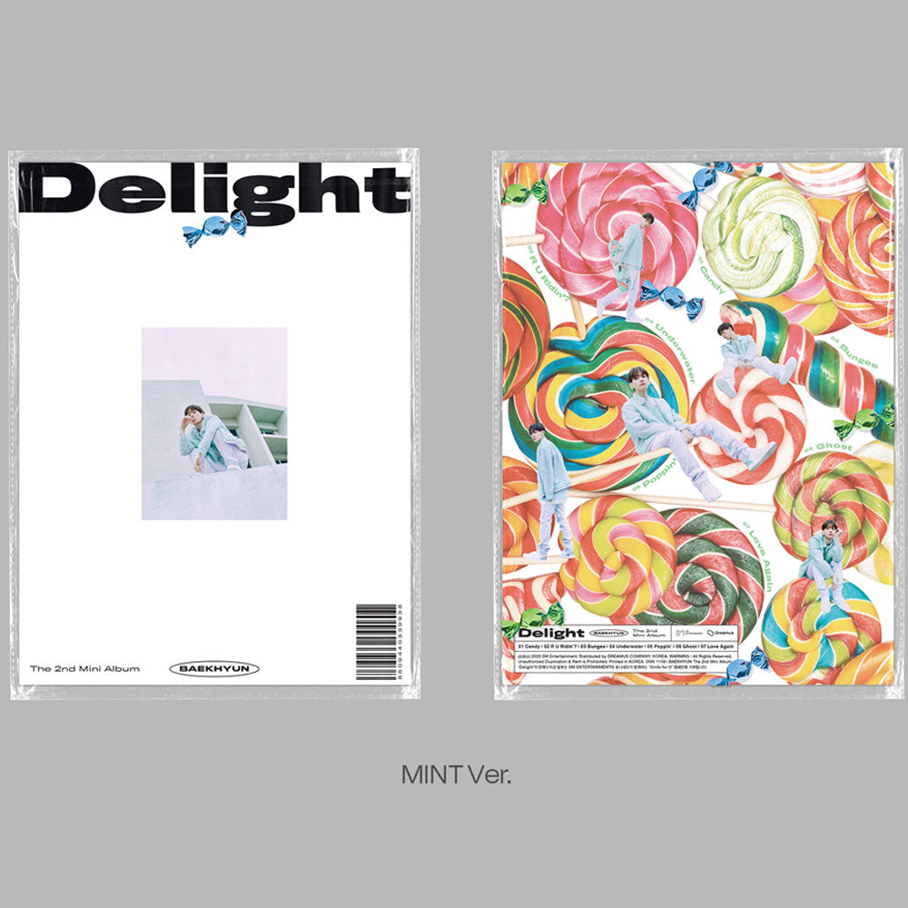 백현 | BAEKHYUN 2ND MINI ALBUM [ DELIGHT ] - Music Plaza