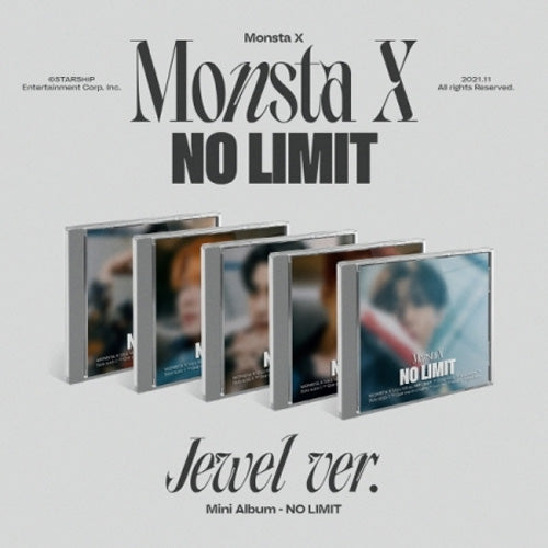 몬스타엑스 | MONSTA X 10TH MINI ALBUM [ NO LIMIT ] JEWEL CASE VERSION