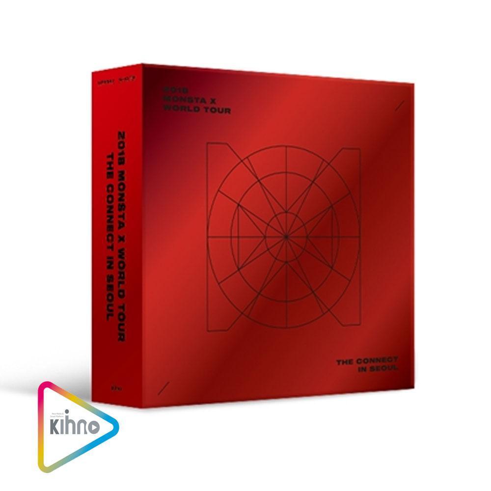 MUSIC PLAZA CD MONSTA X [ 2018 MONSTA X WORLD TOUR THE CONNECT IN SEOUL KIHNO VIDEO ]