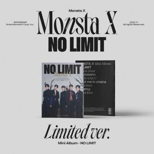 몬스타엑스 | MONSTA X 10TH MINI ALBUM [ NO LIMIT ] LIMITED VERSION