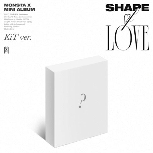 몬스타엑스 | MONSTA X 11TH MINI ALBUM [ SHAPE of LOVE ] KIT ALBUM