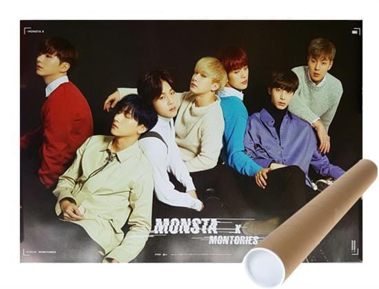 MUSIC PLAZA Poster 몬스타엑스 | MONSTA X | MONTORIES | POSTER ONLY