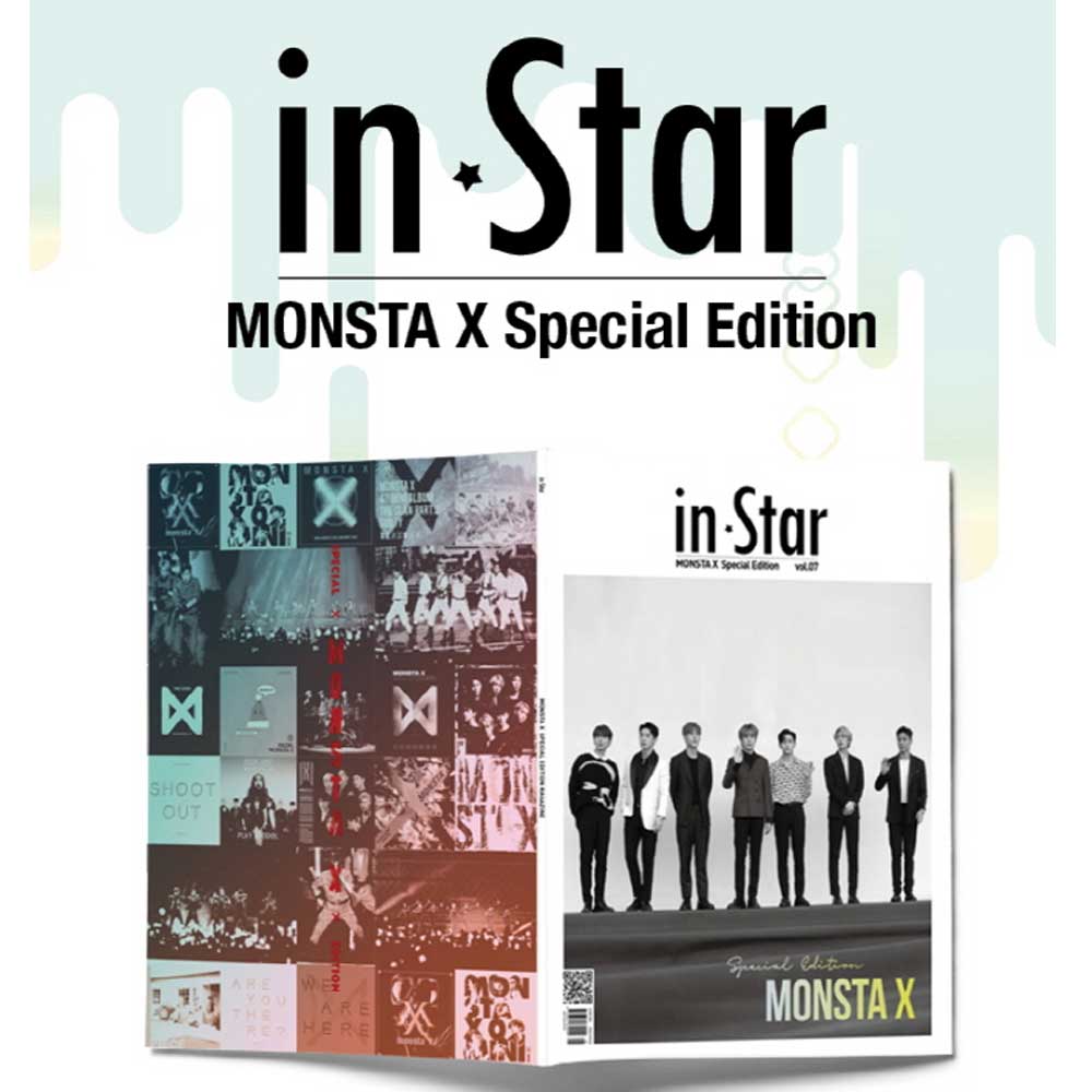 IN STAR 2019-6 [ MONSTA X SPECIAL EDITION ] KOREA MAGAZINE