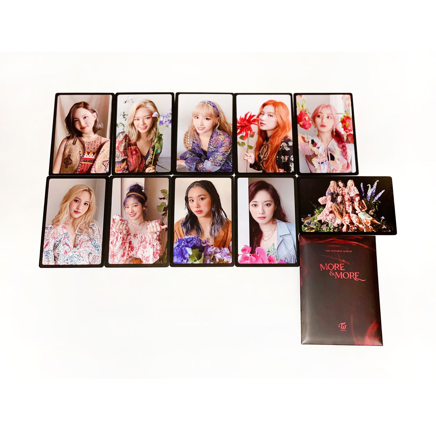 트와이스 | TWICE [ MORE & MORE ] PHOTOCARD SET (A VERSION)