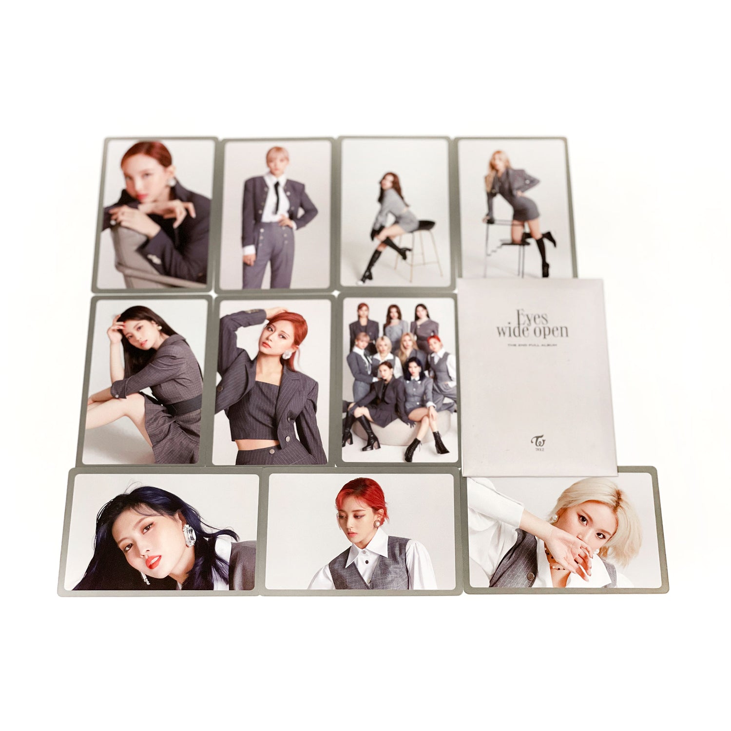 트와이스 | TWICE [ EYES WIDE OPEN ] PHOTOCARD SET (STYLE VER.)
