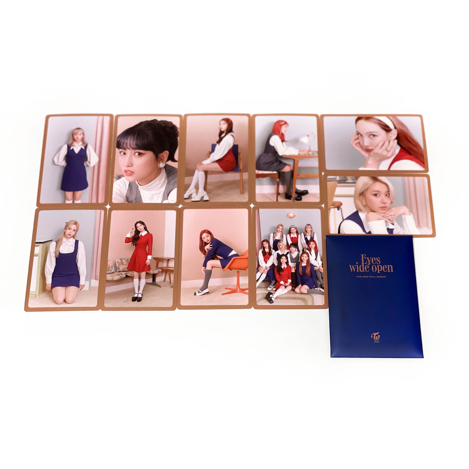 트와이스 | TWICE [ EYES WIDE OPEN ] PHOTOCARD SET (RETRO VER.)