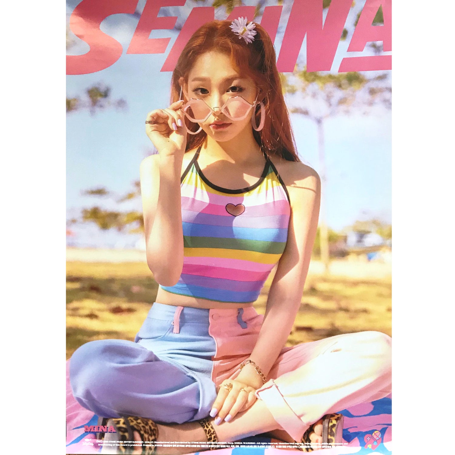 구구단 | GUGUDAN SEMINA | 1ST MINI ALBUM [ SEMINA ] | (MINA VER.) POSTER ONLY
