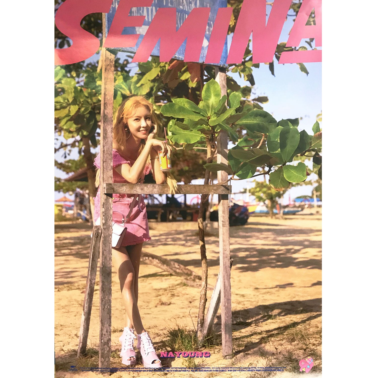구구단 | GUGUDAN SEMINA | 1ST MINI ALBUM [ SEMINA ] | (NAYOUNG VER.) POSTER ONLY