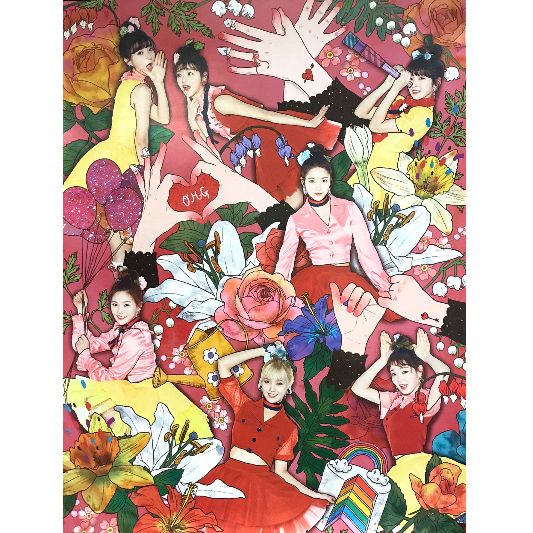 OH MY GIRL | Coloring Book | POSTER ONLY