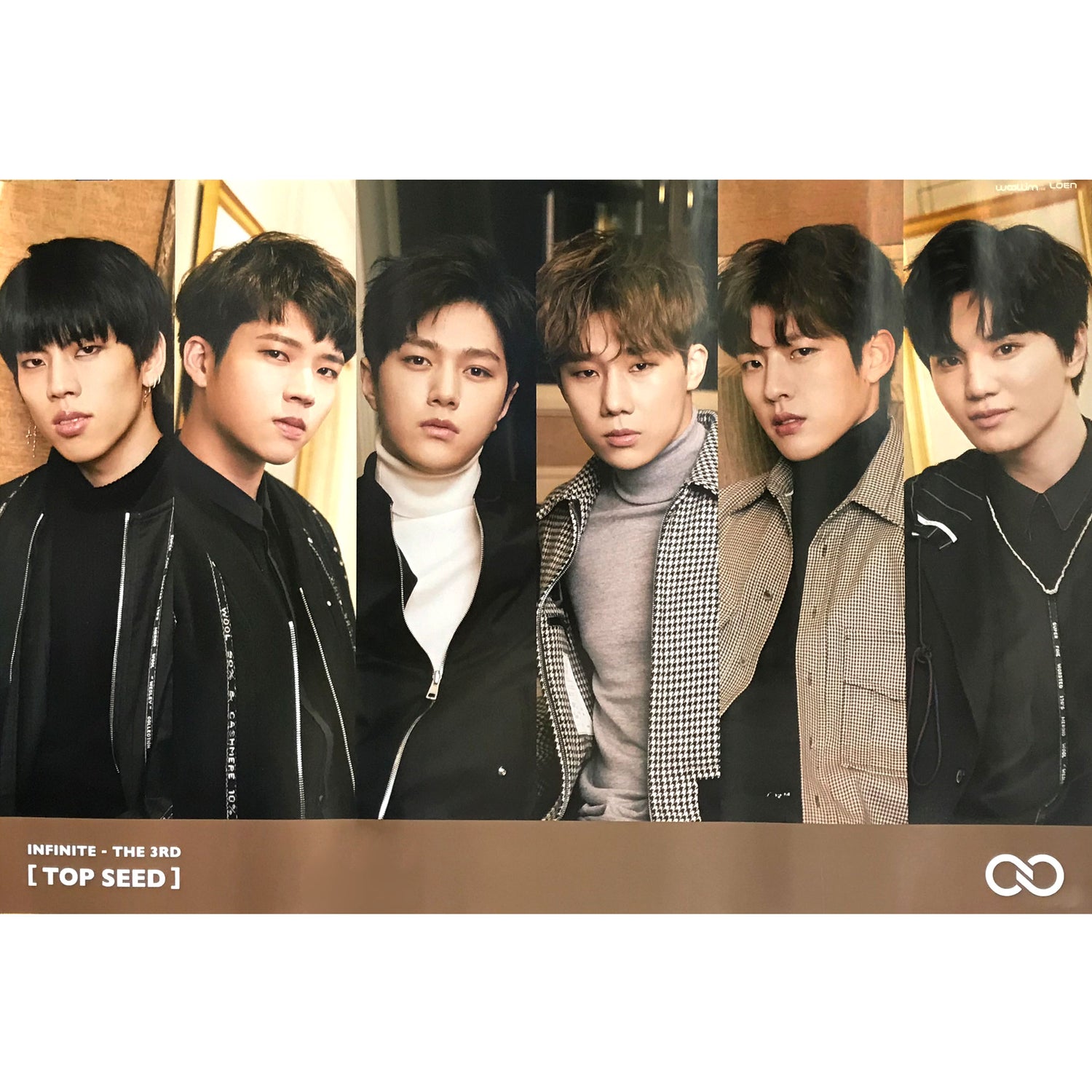 인피니트 | INFINITE | 3RD ALBUM [ TOP SEED ] | (VERSION 1) POSTER ONLY