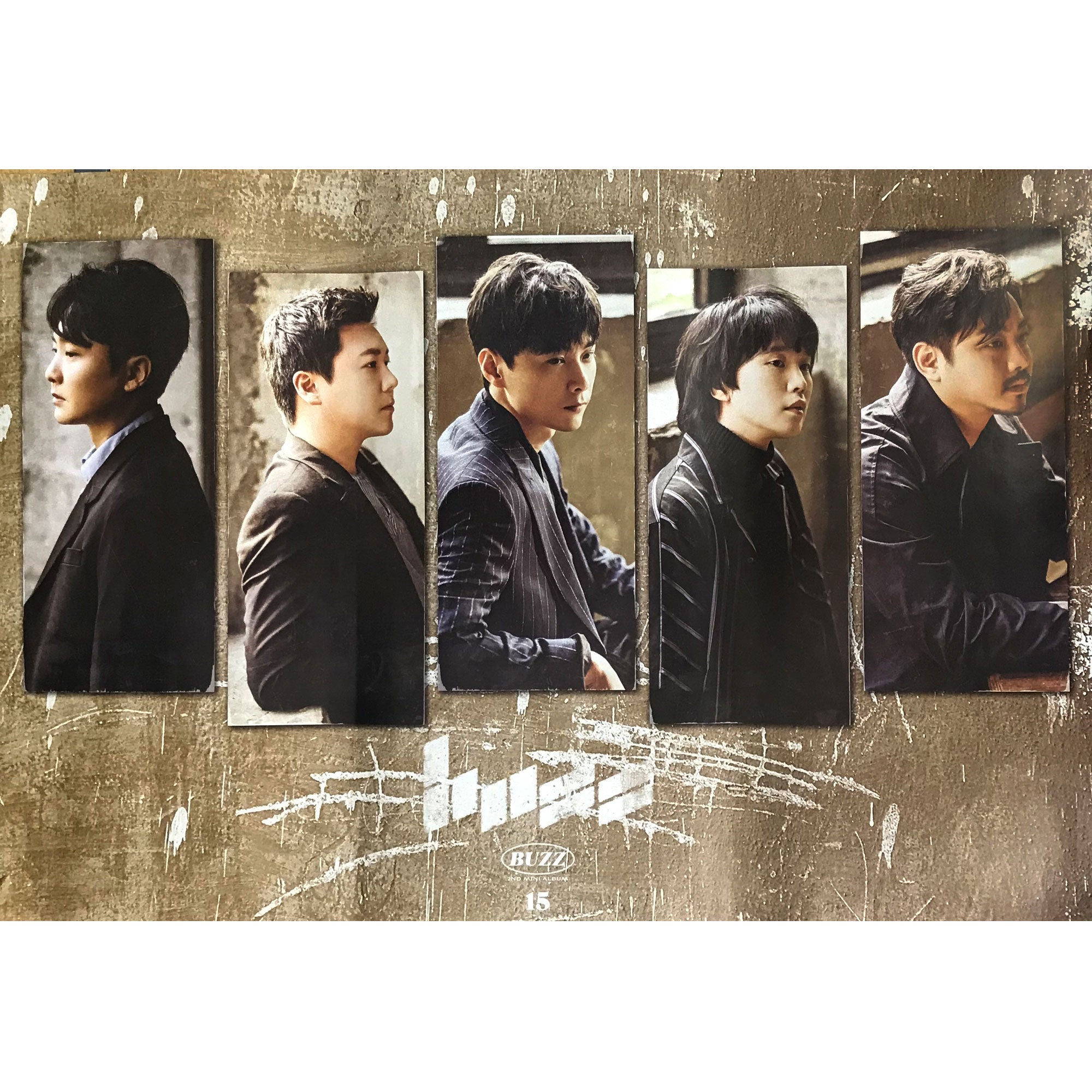 버즈 | BUZZ | 2ND MINI ALBUM [ 15 ] | POSTER ONLY – Music Plaza