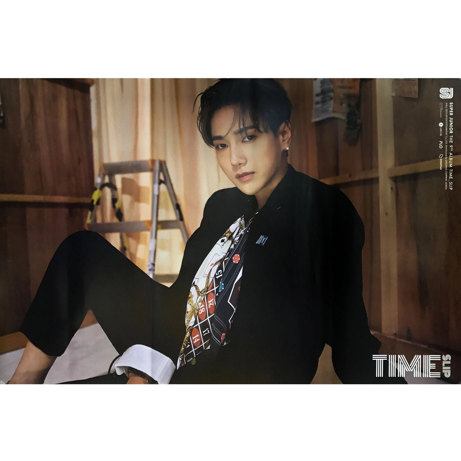 슈퍼쥬니어 | SUPER JUNIOR | 9TH ALBUM [ TIME SLIP ] | (YESUNG VER.) POSTER ONLY
