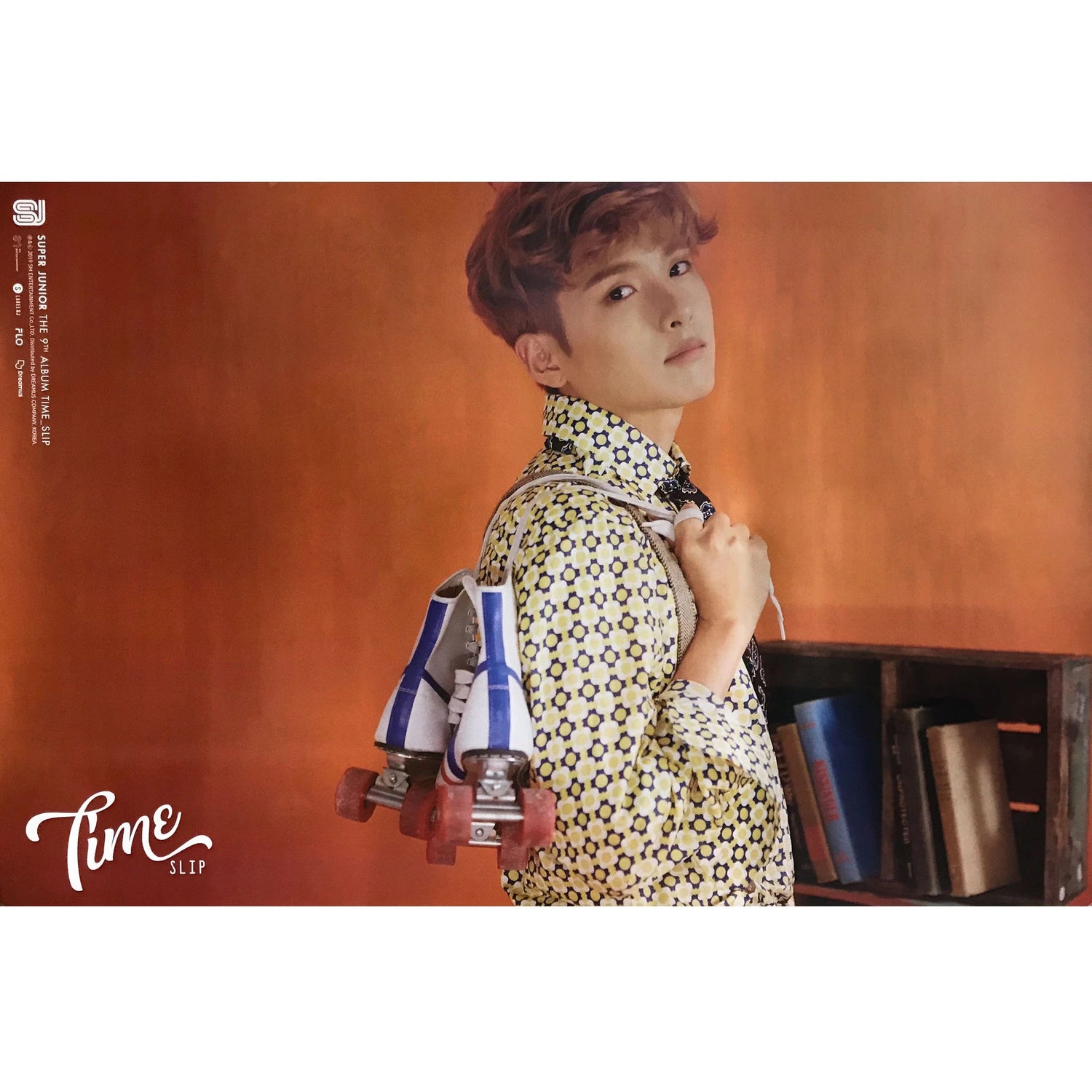슈퍼쥬니어 | SUPER JUNIOR | 9TH ALBUM [ TIME SLIP ] | (RYEOWOOK VER.) POSTER ONLY
