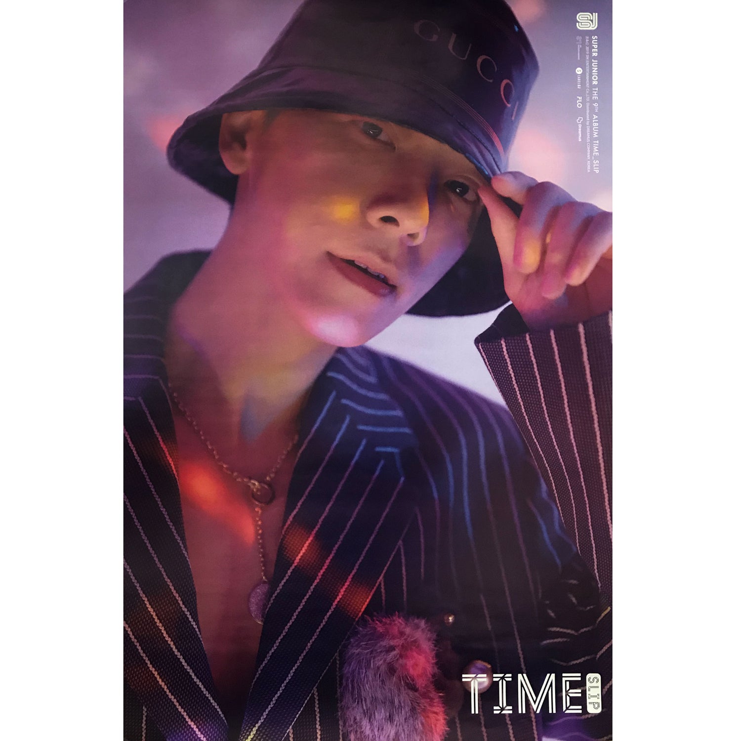 슈퍼쥬니어 | SUPER JUNIOR | 9TH ALBUM [ TIME SLIP ] | (DONGHAE VER.) POSTER ONLY