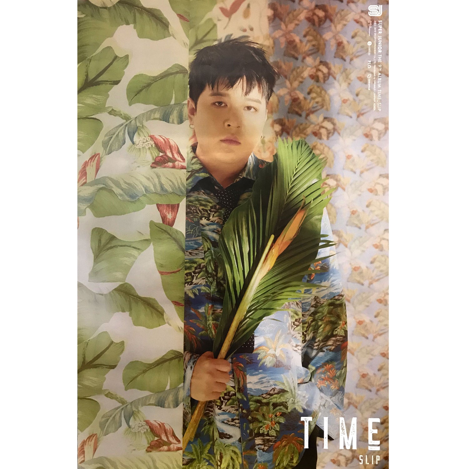 슈퍼쥬니어 | SUPER JUNIOR | 9TH ALBUM [ TIME SLIP ] | (SHINDONG VER.) POSTER ONLY