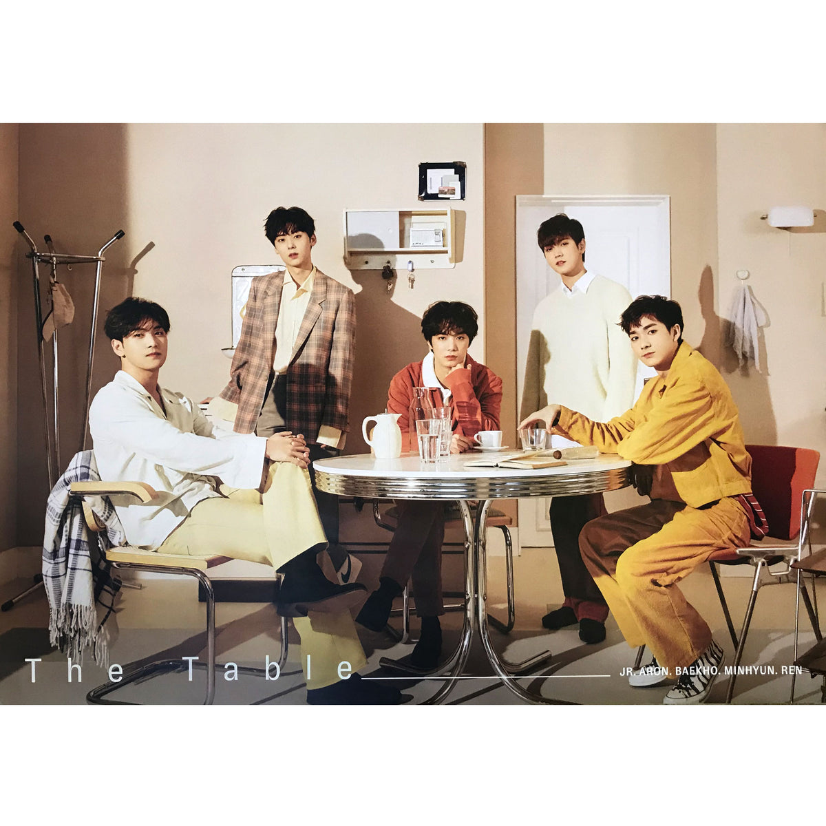 NU'EST | 7th mini album [THE TABLE] l (group ver.) POSTER ONLY