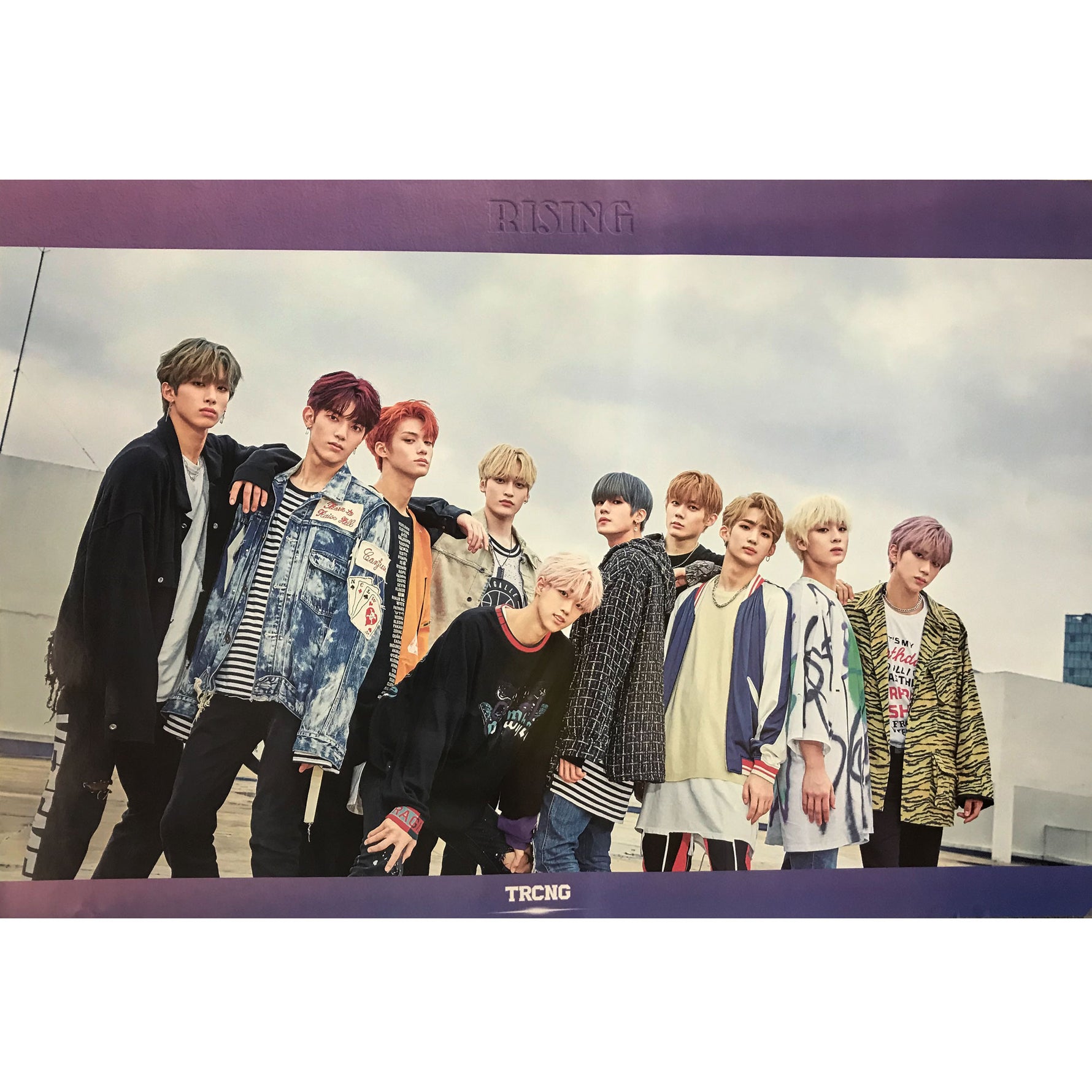 TRCNG | 2ND SINGLE ALBUM [RISING] (A VERSION) POSTER ONLY