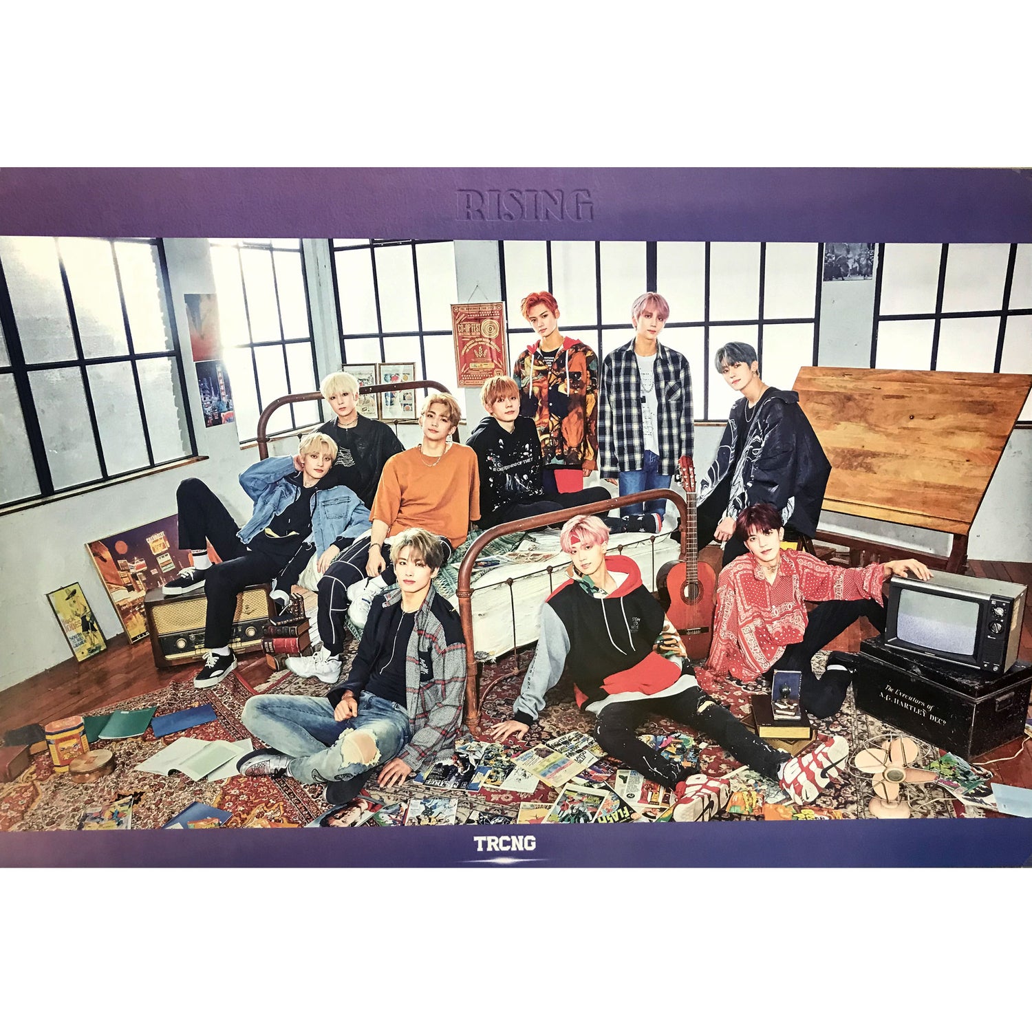 TRCNG | 2ND SINGLE ALBUM [RISING] (B VERSION) POSTER ONLY