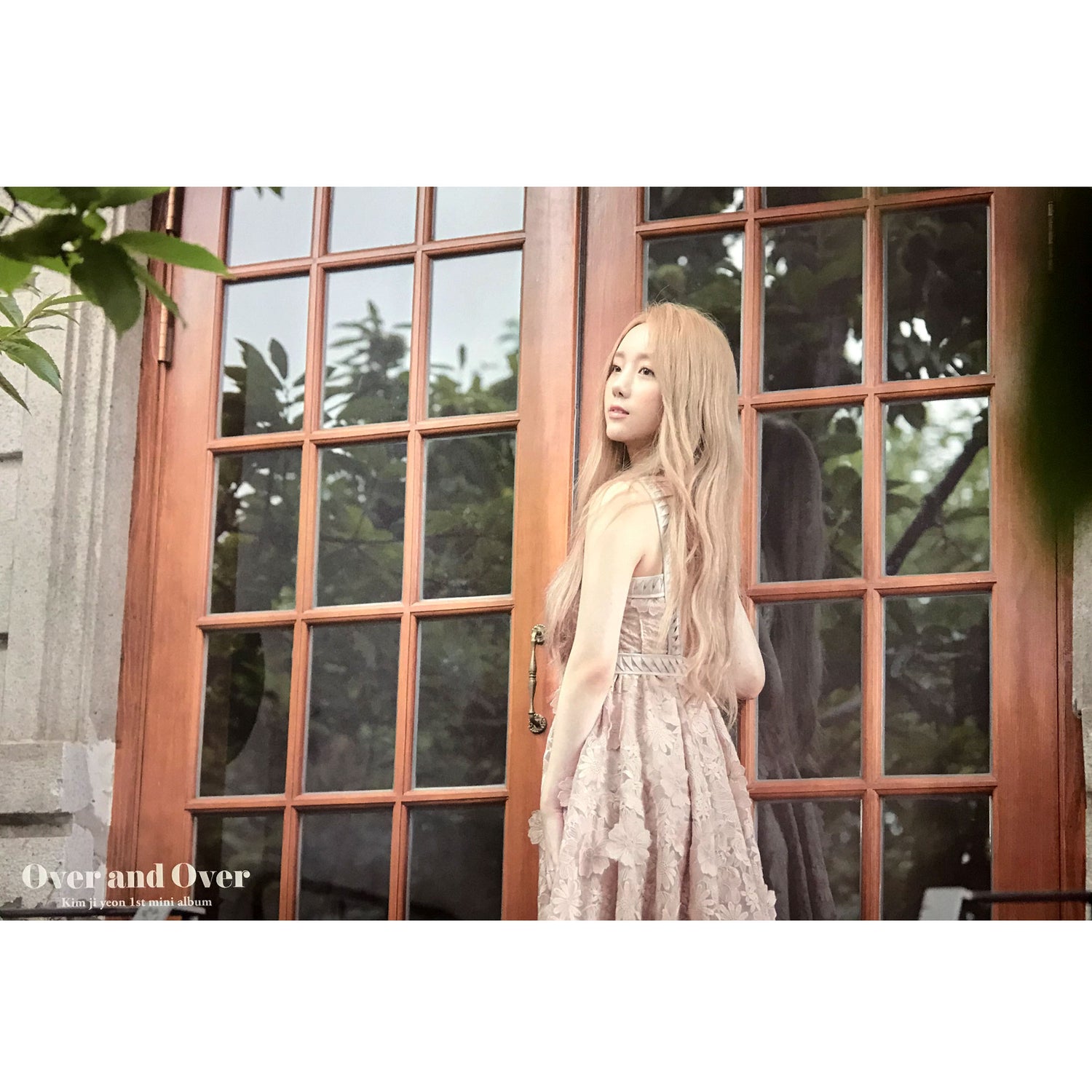 KIM JIYEON | 1st mini album [OVER AND OVER] | (VERSION B) POSTER ONLY