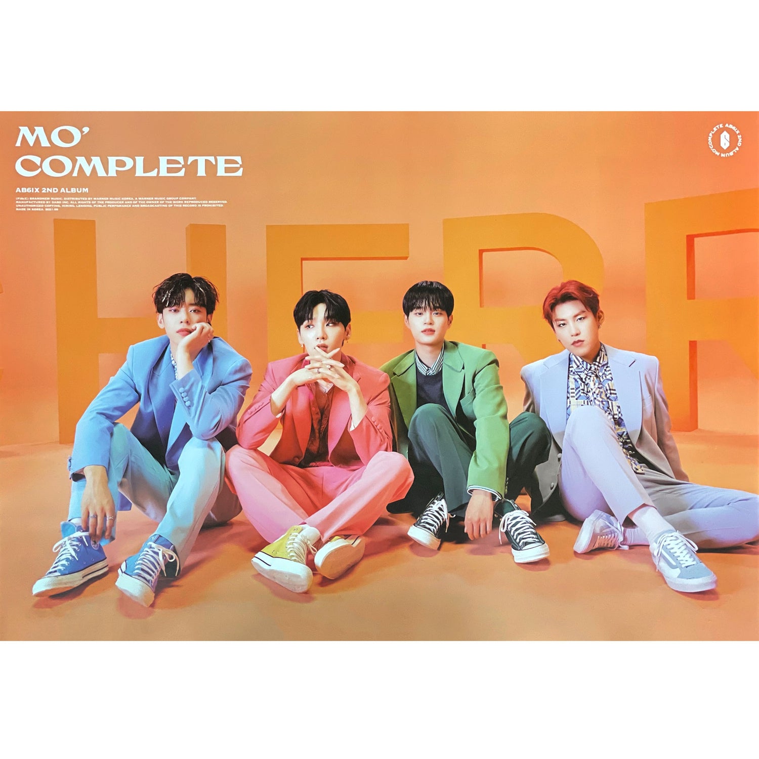 에이비식스 | AB6IX | 2ND ALBUM [ MO'COMPLETE ] | (S VER.) POSTER ONLY