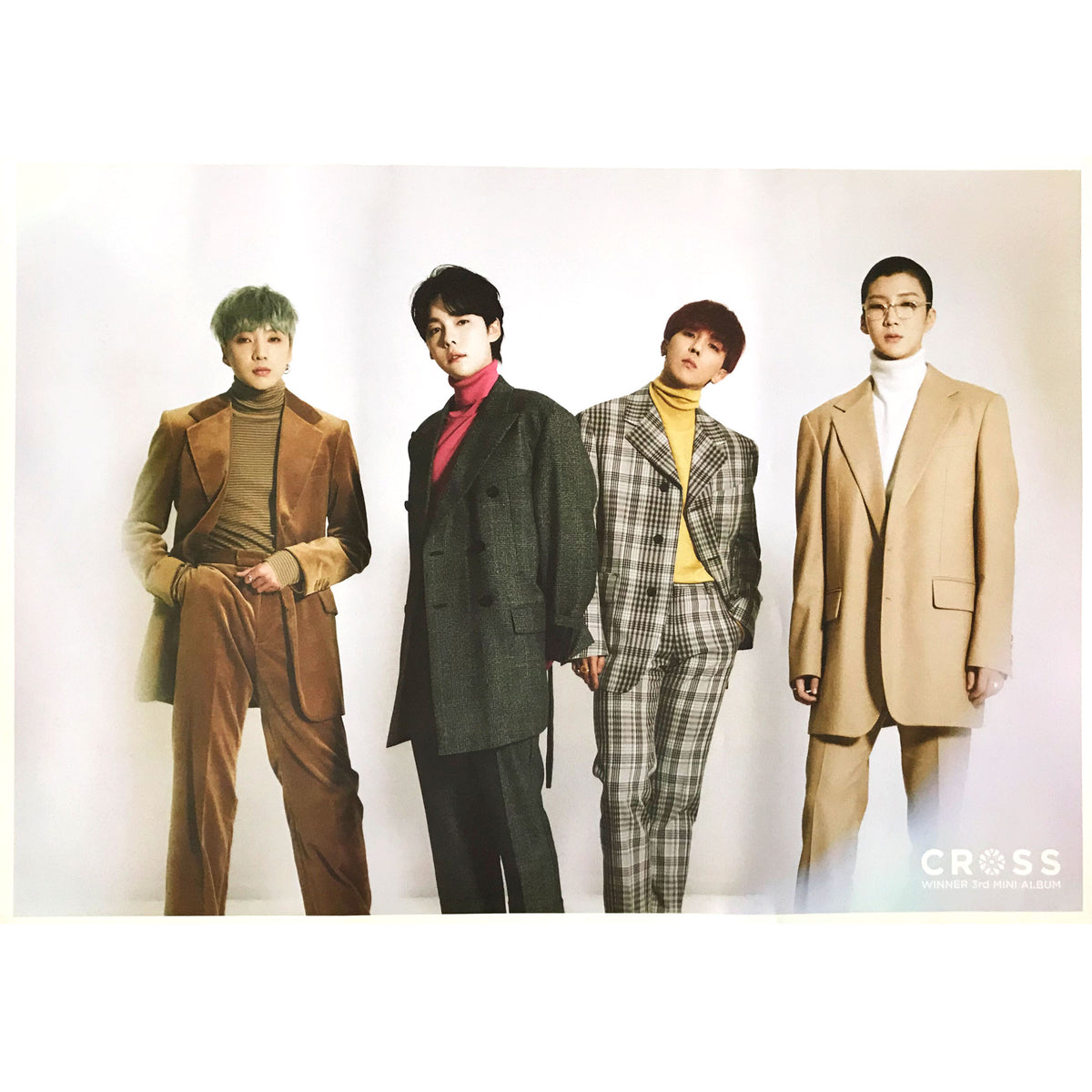 WINNER | 3RD MINI ALBUM [CROSS] (CROSSROAD VER.)(Double-Sided) | POSTER ONLY