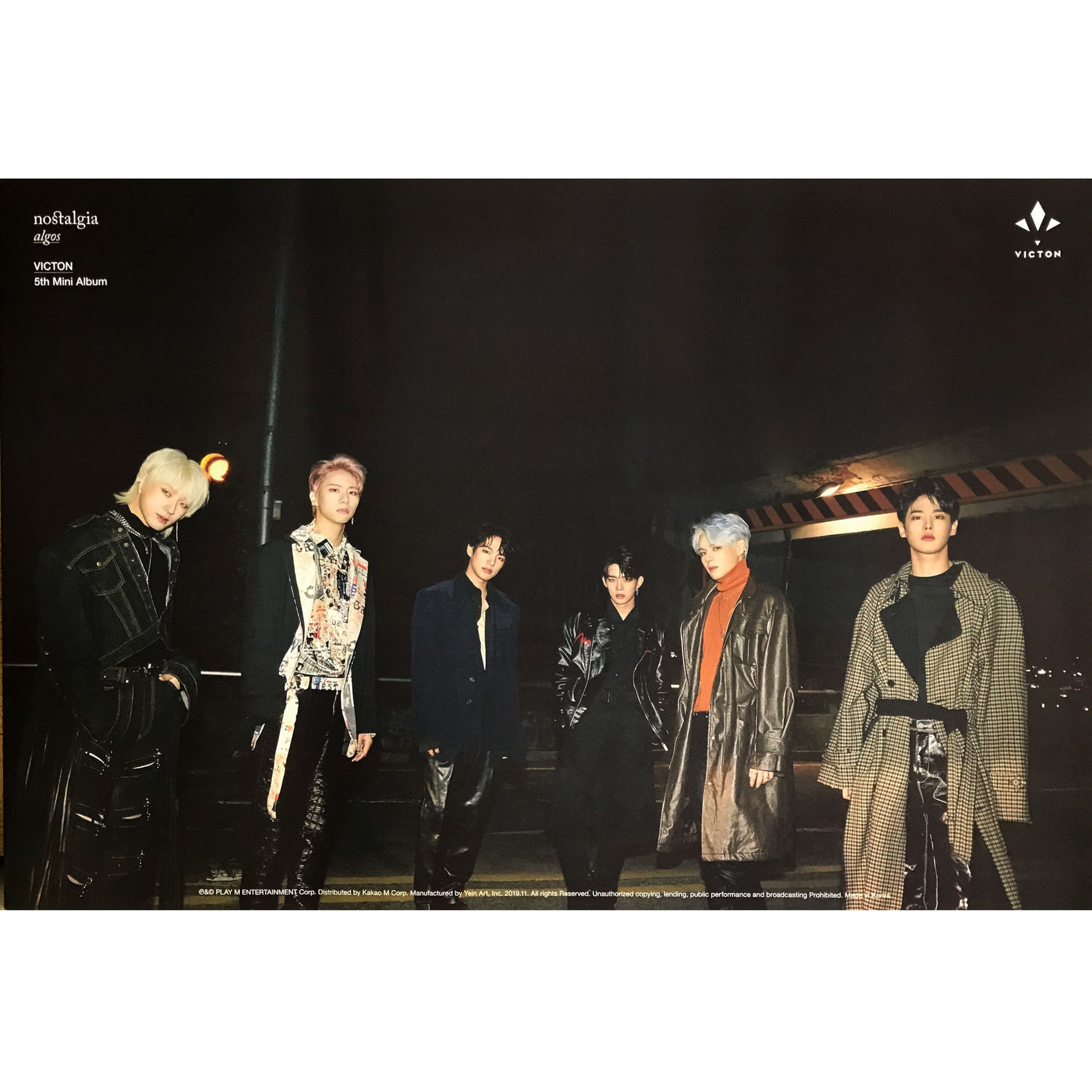 VICTON | 5TH MINI ALBUM [NOSTALGIA] (ALGOS VER.) POSTER ONLY