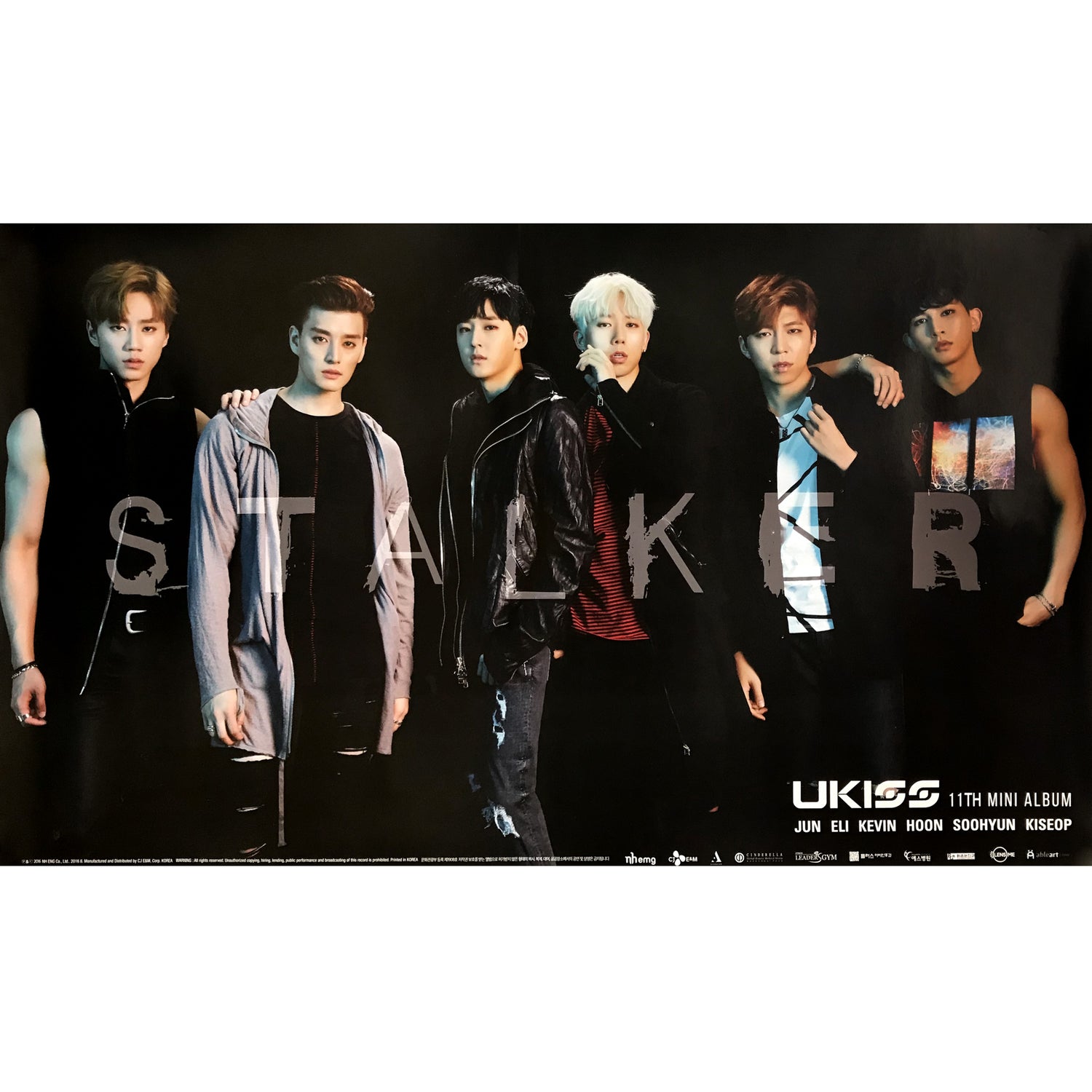 유키스 | U-KISS | 11TH MINI ALBUM [ STALKER ] | POSTER ONLY