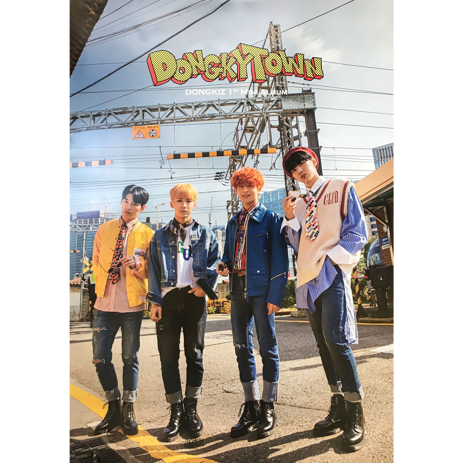 동키즈 | DONGKIZ | 1ST MINI ALBUM [ DONGKY TOWN ] | POSTER ONLY